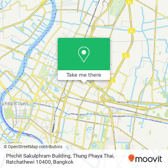 Phichit Sakulphram Building, Thung Phaya Thai, Ratchathewi 10400 map