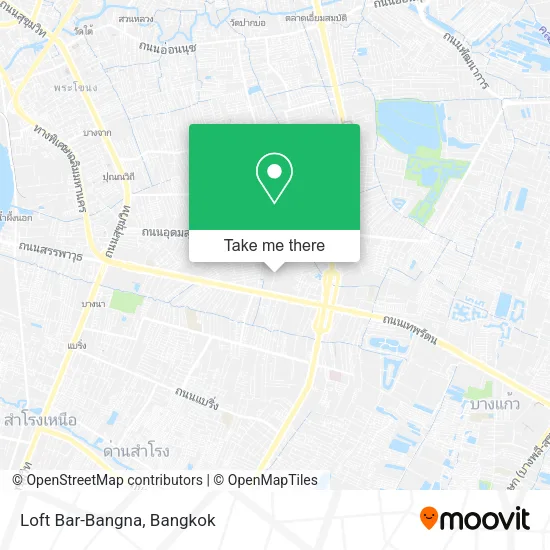 Loft Bar-Bangna map