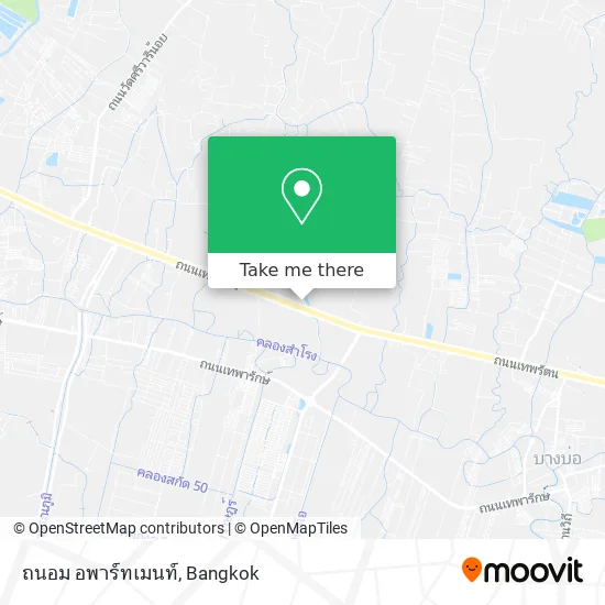 ถนอม อพาร์ทเมนท์ map