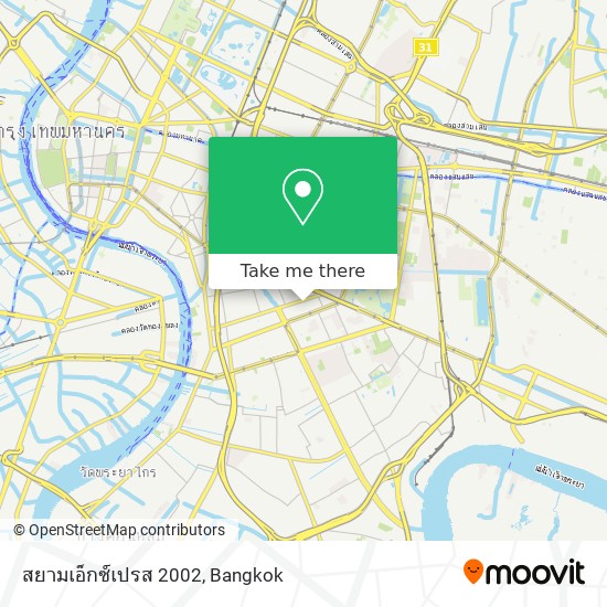 สยามเอ็กซ์เปรส 2002 map