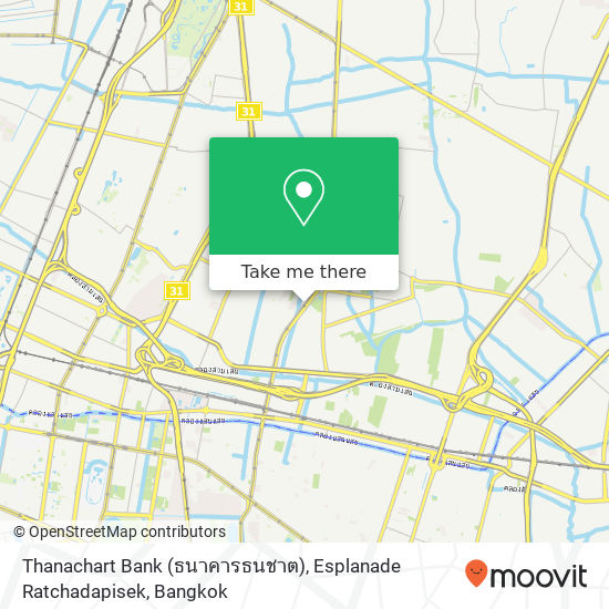 Thanachart Bank (ธนาคารธนชาต), Esplanade Ratchadapisek map