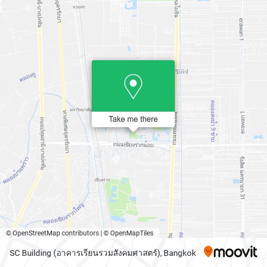 SC Building (อาคารเรียนรวมสังคมศาสตร์) map