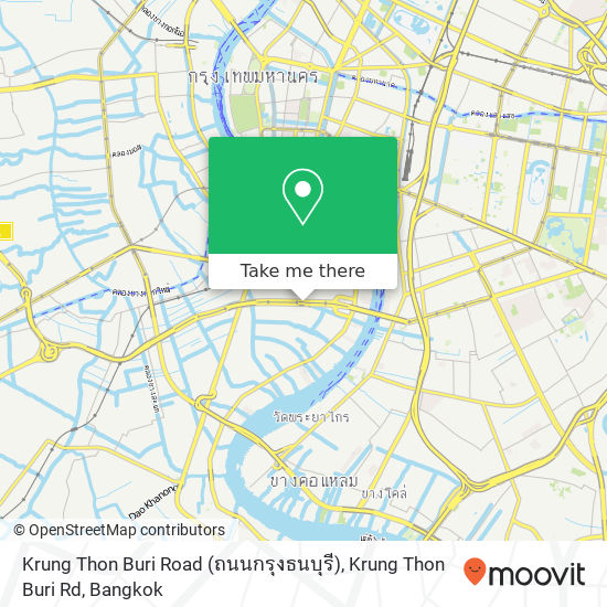 Krung Thon Buri Road (ถนนกรุงธนบุรี), Krung Thon Buri Rd map