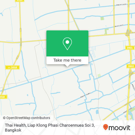 Thai Health, Liap Klong Phasi Charoennuea Soi 3 map