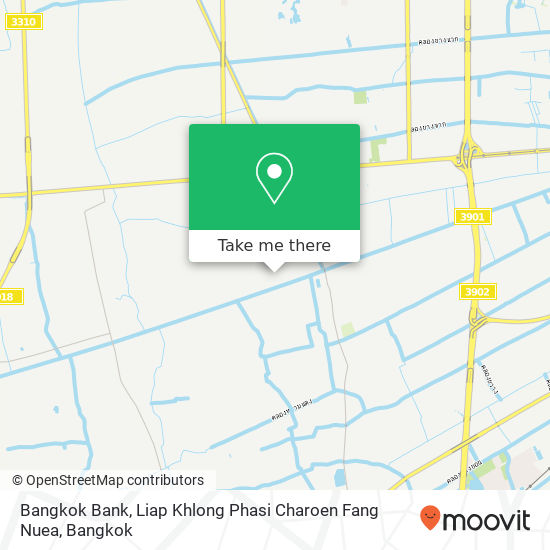 Bangkok Bank, Liap Khlong Phasi Charoen Fang Nuea map