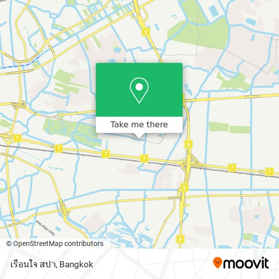 เรือนใจ สปา map