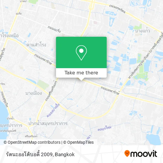 รัตนะออโต้บอดี้ 2009 map