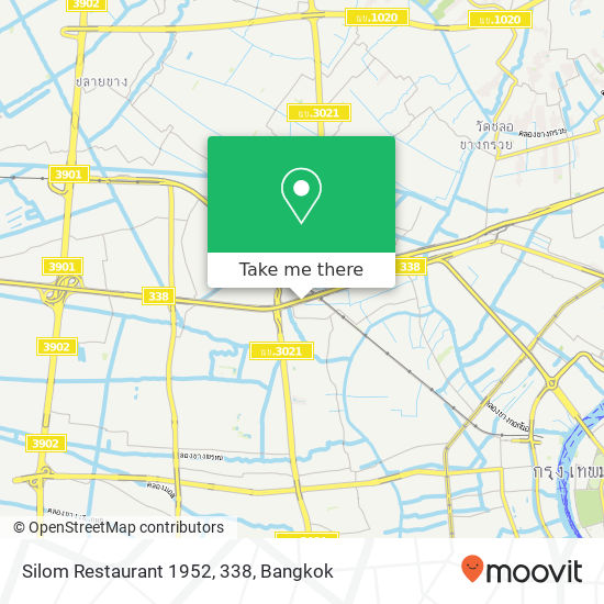 Silom Restaurant 1952, 338 map
