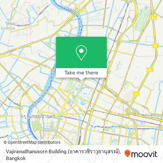 Vajiravudhanusorn Building (อาคารวชิราวุธานุสรณ์) map