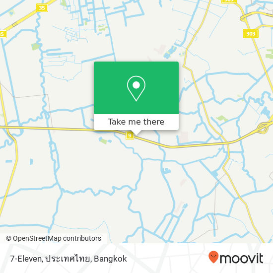 7-Eleven, ประเทศไทย map