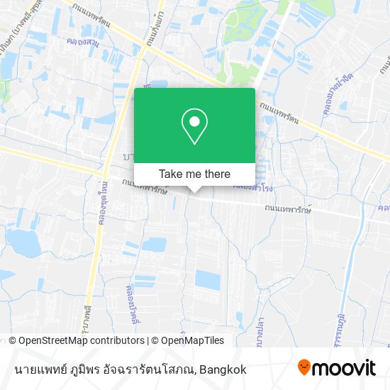 นายแพทย์ ภูมิพร อัจฉรารัตนโสภณ map