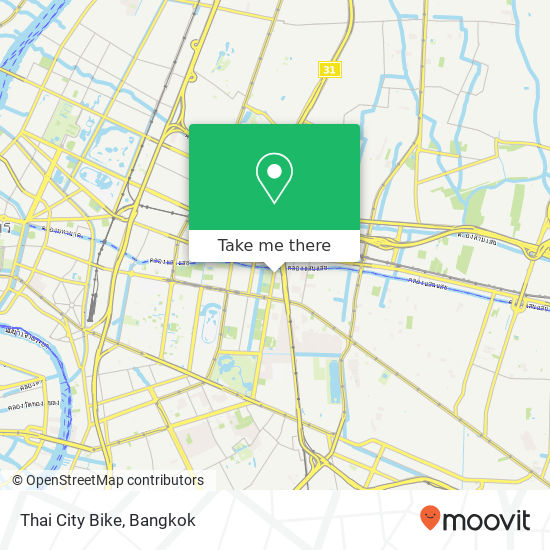 Thai City Bike map