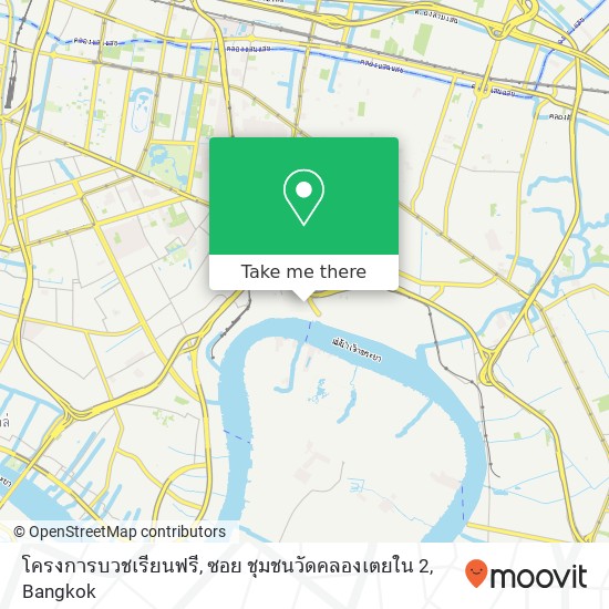 โครงการบวชเรียนฟรี, ซอย ชุมชนวัดคลองเตยใน 2 map