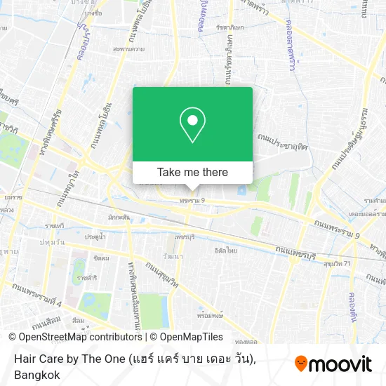 Hair Care by The One (แฮร์ แคร์ บาย เดอะ วัน) map