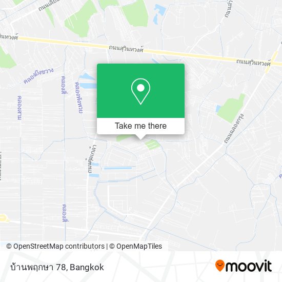 บ้านพฤกษา 78 map
