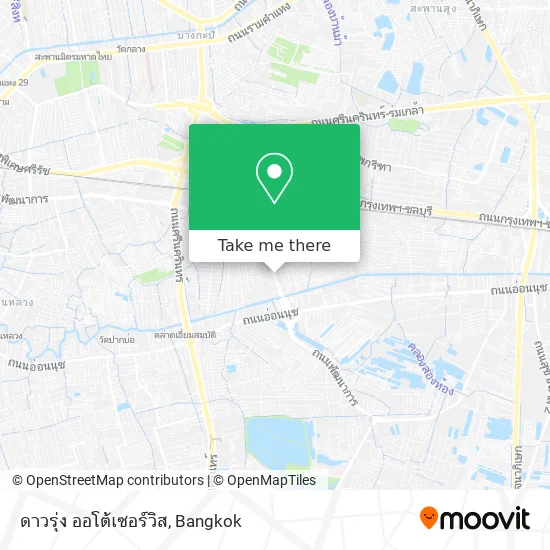 ดาวรุ่ง ออโต้เซอร์วิส map