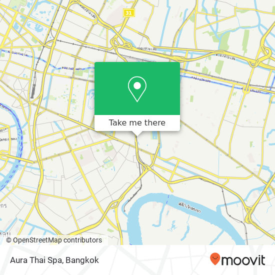 Aura Thai Spa map