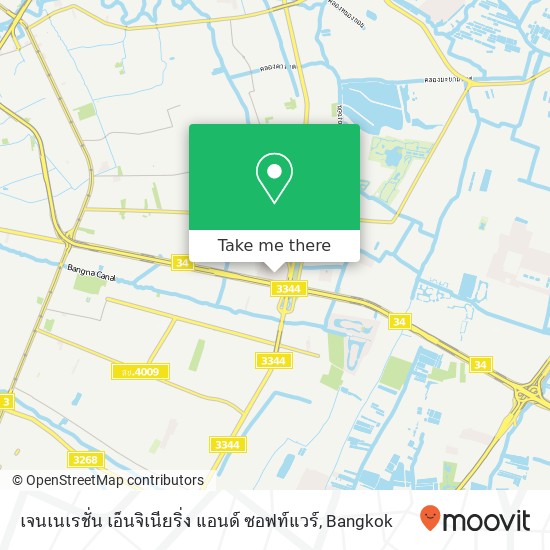 เจนเนเรชั่น เอ็นจิเนียริ่ง แอนด์ ซอฟท์แวร์ map