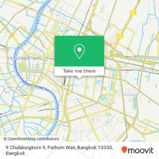 9 Chulalongkorn 9, Pathum Wan, Bangkok 10330 map