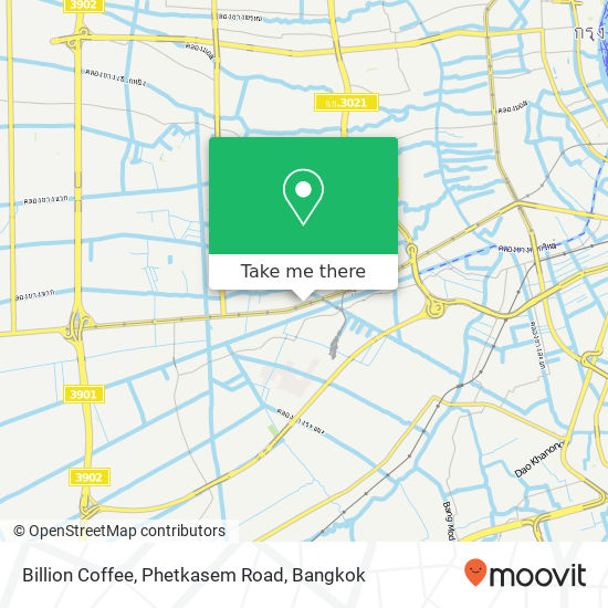 Billion Coffee, Phetkasem Road map