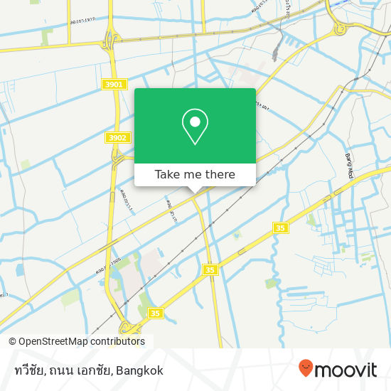 ทวีชัย, ถนน เอกชัย map