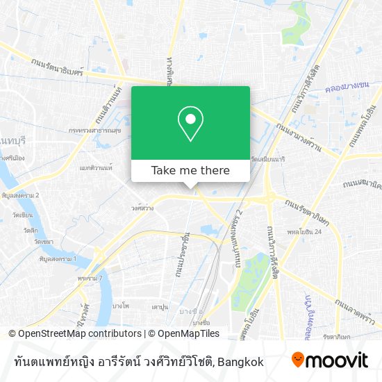 ทันตแพทย์หญิง อารีรัตน์ วงศ์วิทย์วิโชติ map