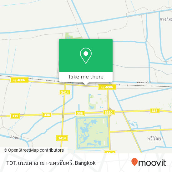 TOT, ถนนศาลายา-นครชัยศรี map