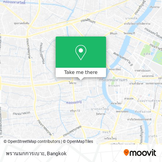 พรานนกการเบาะ map