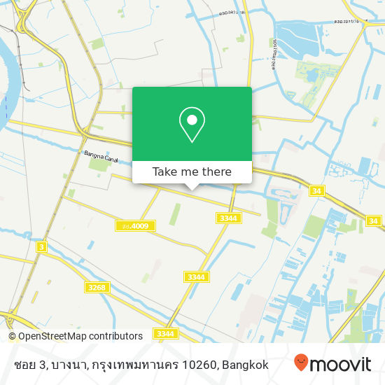 ซอย 3, บางนา, กรุงเทพมหานคร 10260 map