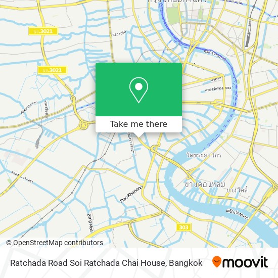 Ratchada Road Soi Ratchada Chai House map
