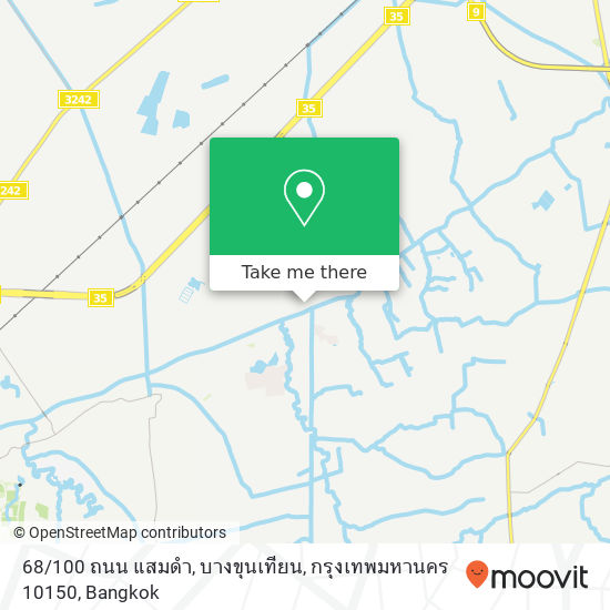 68 / 100 ถนน แสมดำ, บางขุนเทียน, กรุงเทพมหานคร 10150 map