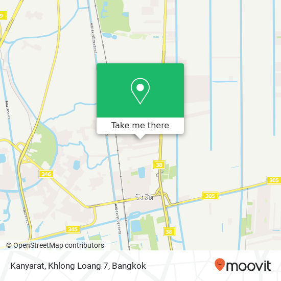 Kanyarat, Khlong Loang 7 map