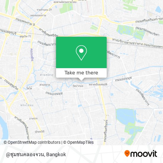 @ชุมชนคลองจวน map