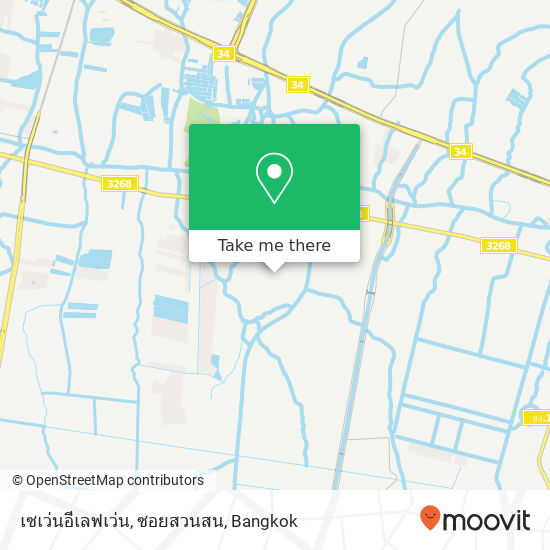 เซเว่นอีเลฟเว่น, ซอยสวนสน map