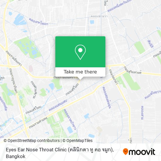 Eyes Ear Nose Throat Clinic (คลินิกตา หู คอ จมูก) map