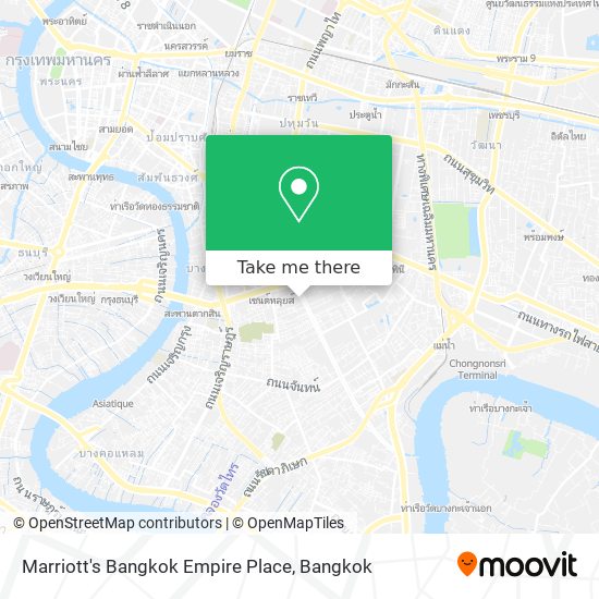 Marriott's Bangkok Empire Place map