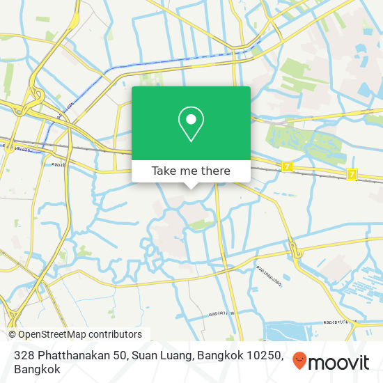 328 Phatthanakan 50, Suan Luang, Bangkok 10250 map