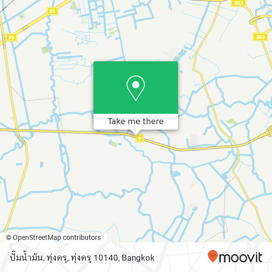 ปั๊มน้ำมัน, ทุ่งครุ, ทุ่งครุ 10140 map