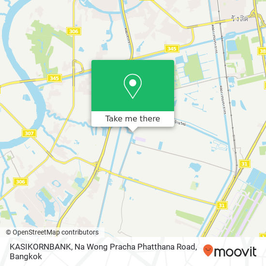 KASIKORNBANK, Na Wong Pracha Phatthana Road map