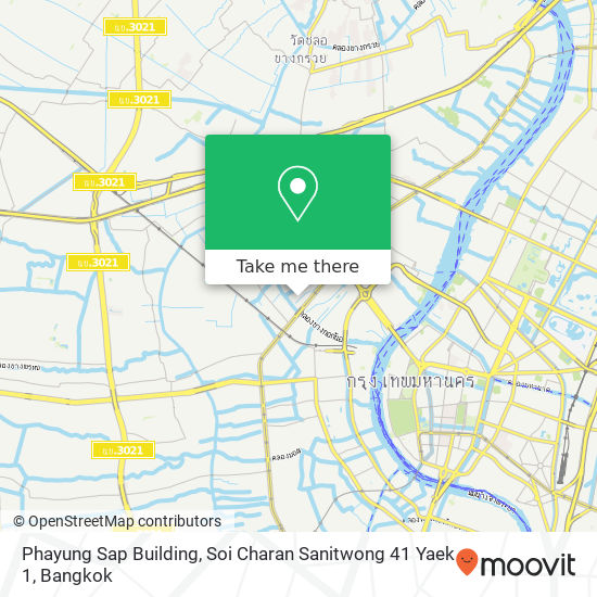 Phayung Sap Building, Soi Charan Sanitwong 41 Yaek 1 map