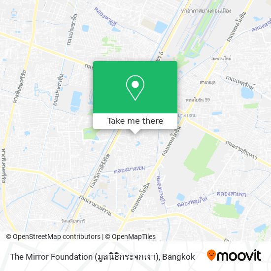 The Mirror Foundation (มูลนิธิกระจกเงา) map