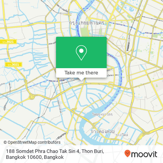 188 Somdet Phra Chao Tak Sin 4, Thon Buri, Bangkok 10600 map