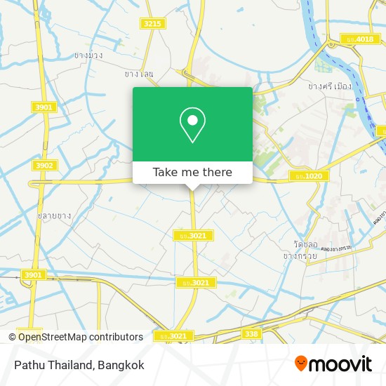 Pathu Thailand map