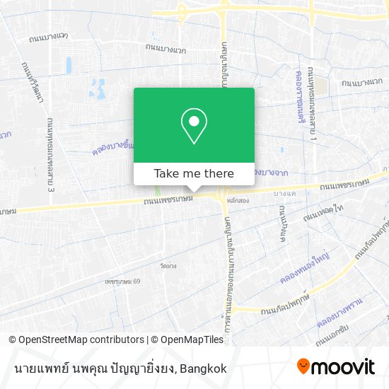 นายแพทย์ นพคุณ ปัญญายิ่งยง map