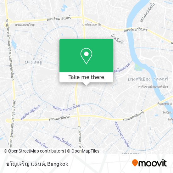 ขวัญเจริญ แลนด์ map