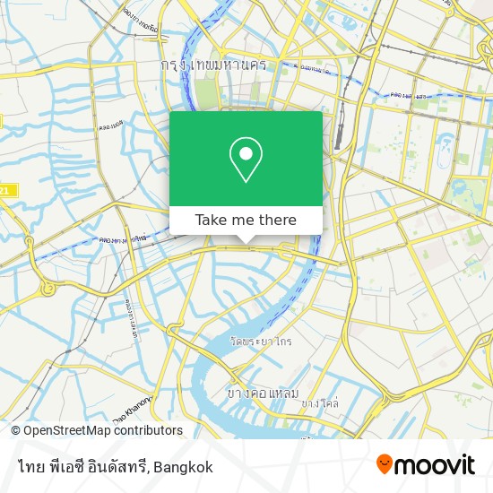 ไทย พีเอซี อินดัสทรี map