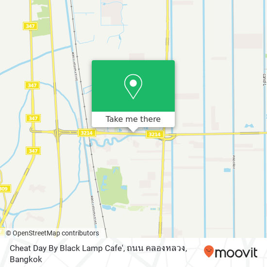 Cheat Day By Black Lamp Cafe', ถนน คลองหลวง map