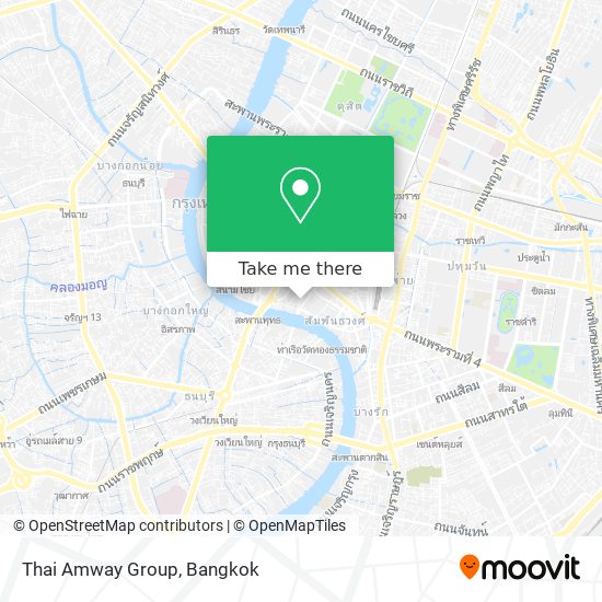 Thai Amway Group map