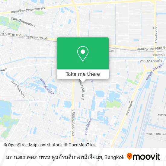 สถานตรวจสภาพรถ ศูนย์รถดีบางพลีเฮียมุ่ย map