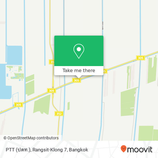 PTT (ปตท.), Rangsit-Klong 7 map